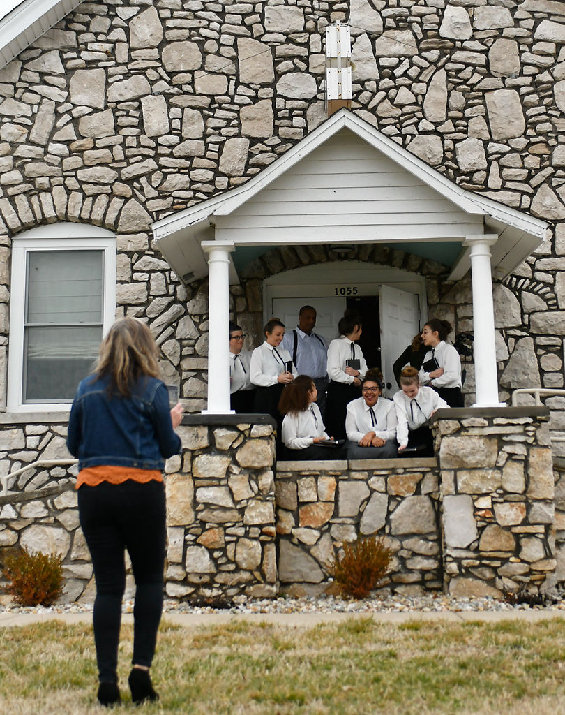 "The Milly Project" director Kendra Chappell organizes her cast members